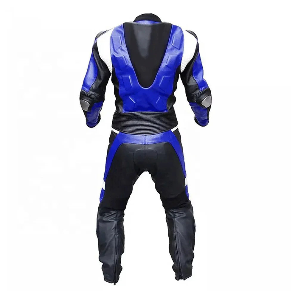 OneX Blue & Black Motorcycle Race Suit