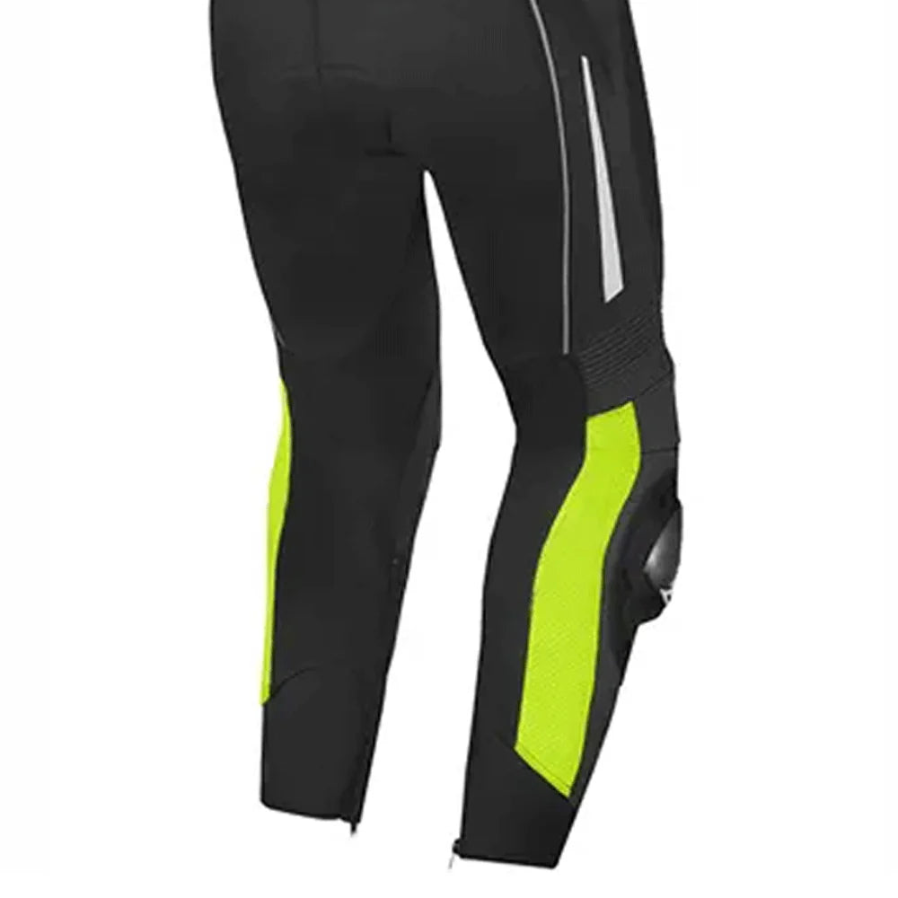 1X Black & Green Line Motorcycle Race Suit