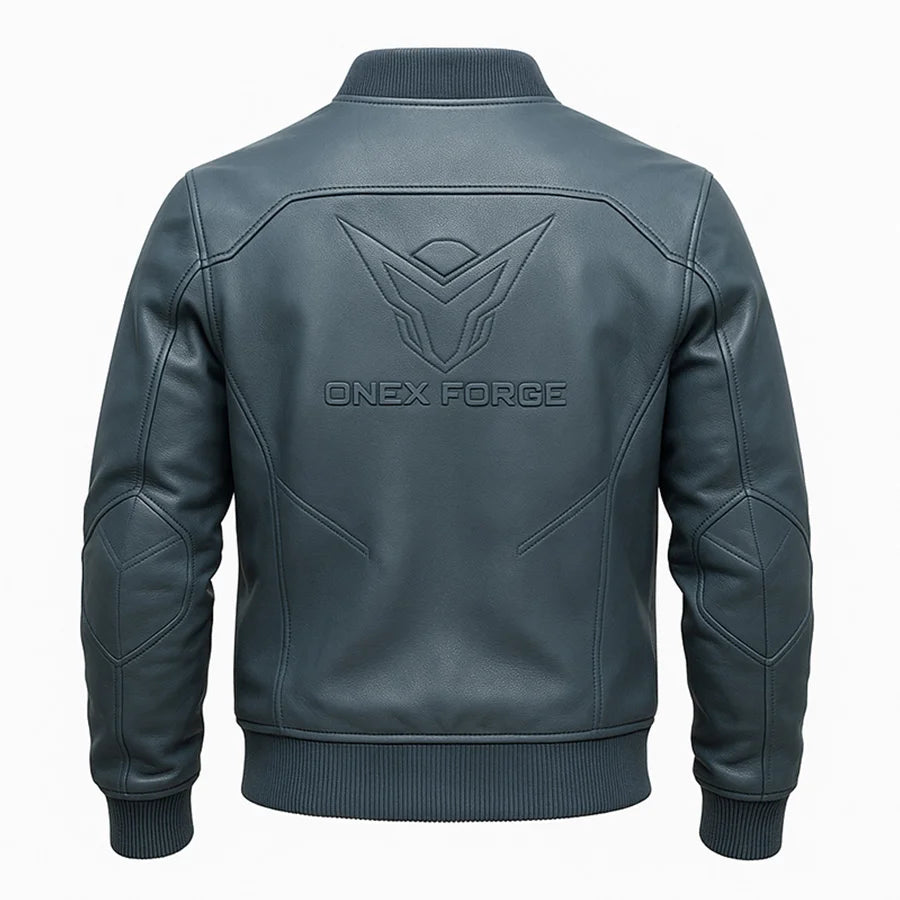 Ironclad Steel Blue Bomber jacket