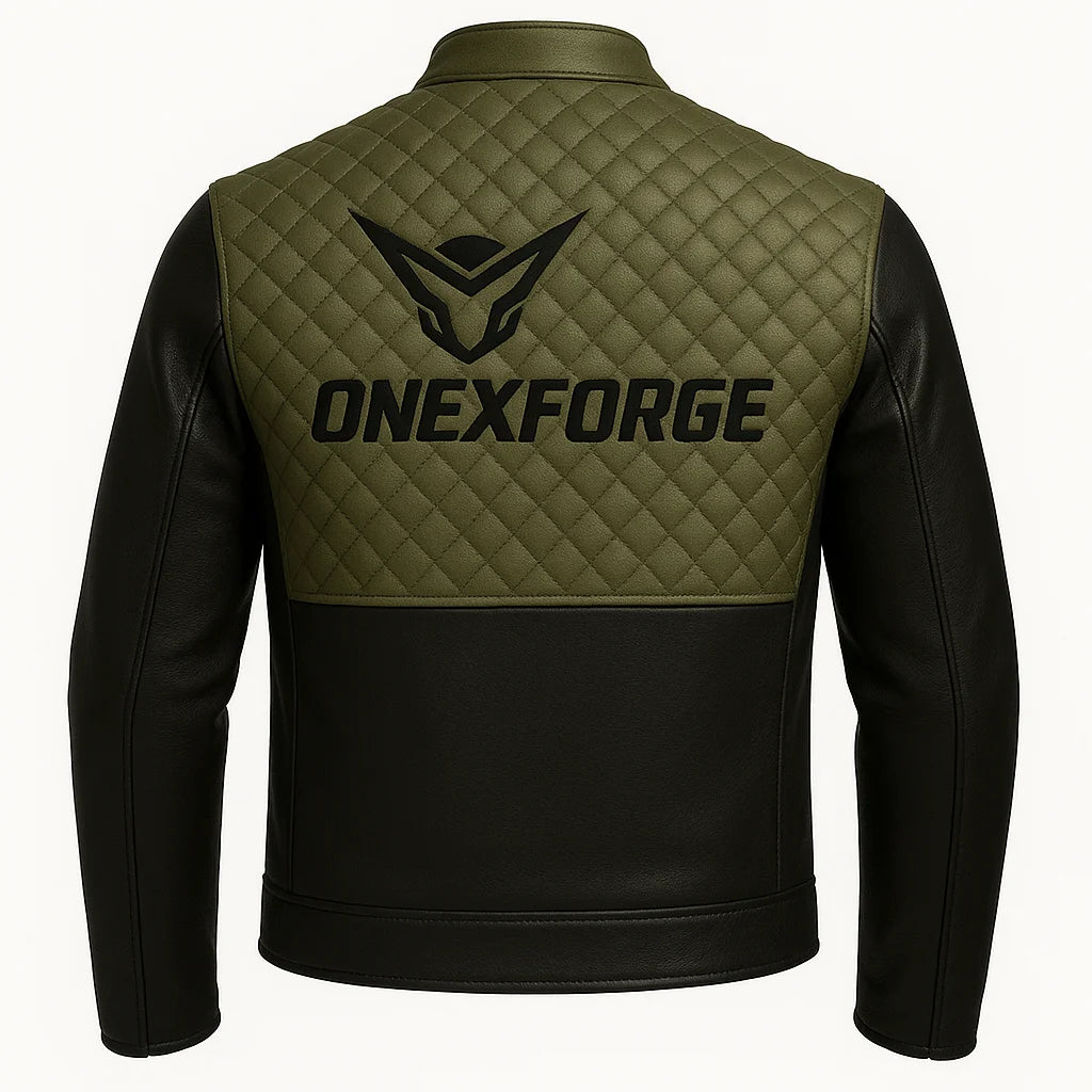 Stealth Green Quilted Jacket
