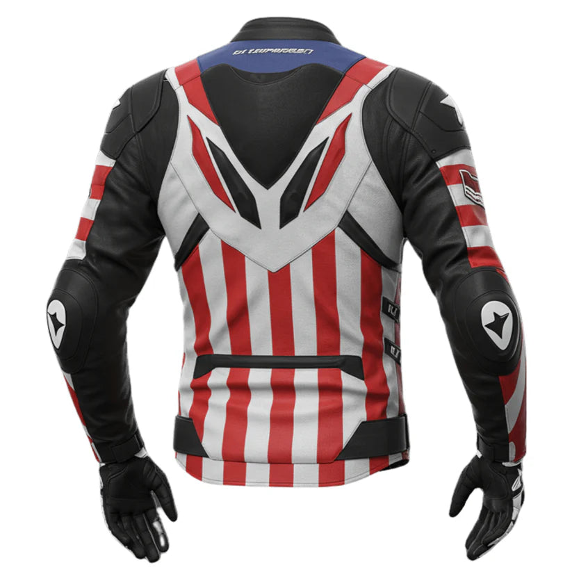 American Flag Motorcycle Jacket