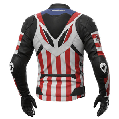 American Flag Motorcycle Jacket