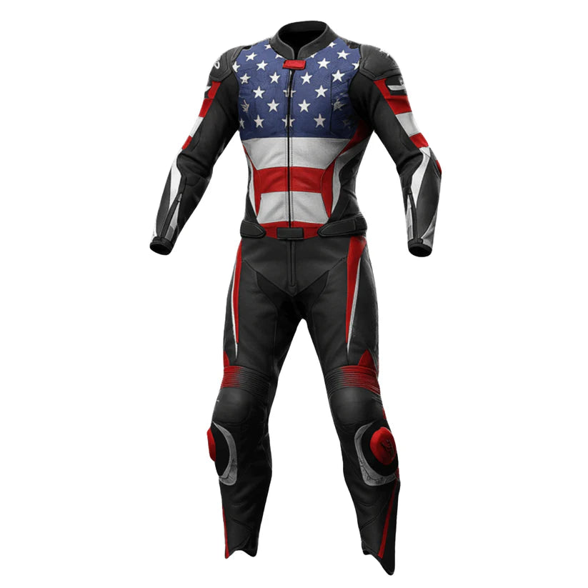American Leather Motorcycle Racing Suit