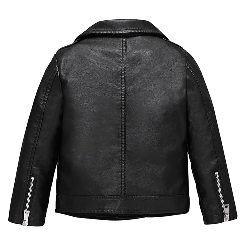 Kid Motorcycle Leather jacket