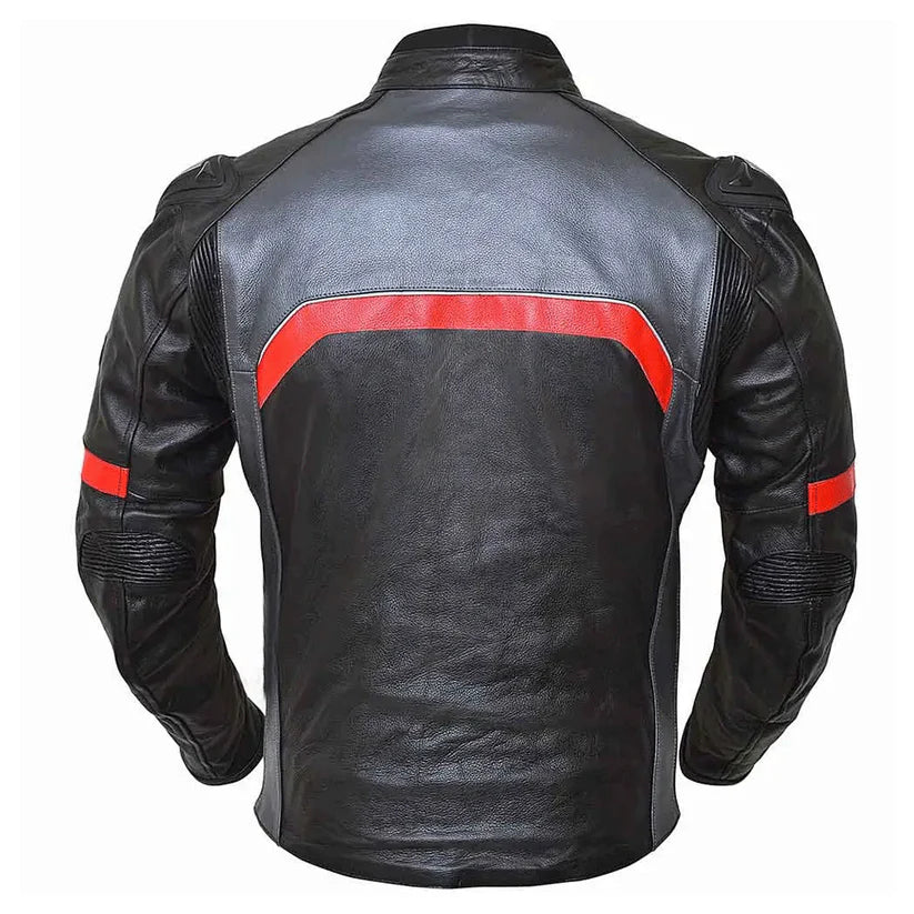 Black Leather Motorcycle Jacket