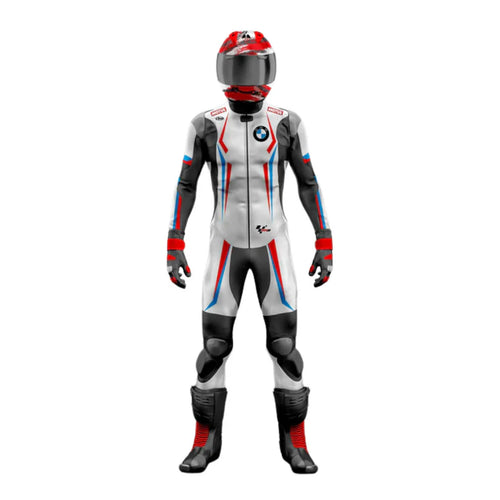 One X BMW Motorbike Racing Leathers Suit