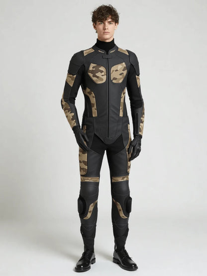 Camo Motorcycle Race Suit