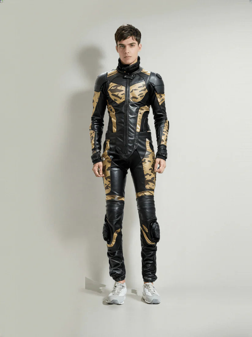 Camo Motorcycle Race Suit