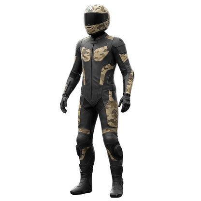 Camo Motorcycle Race Suit