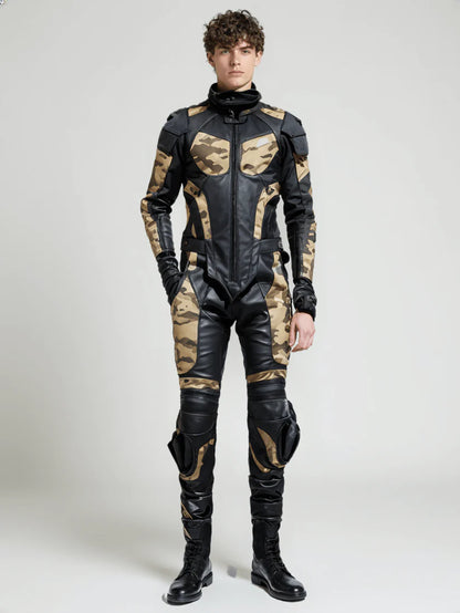 Camo Motorcycle Race Suit