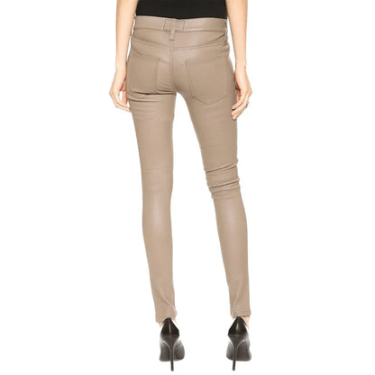 Chic and Trendy Women's Leather Bottom