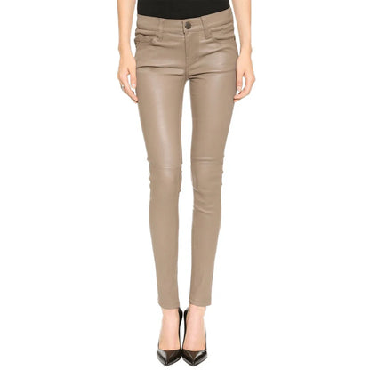 Chic and Trendy Women's Leather Bottom