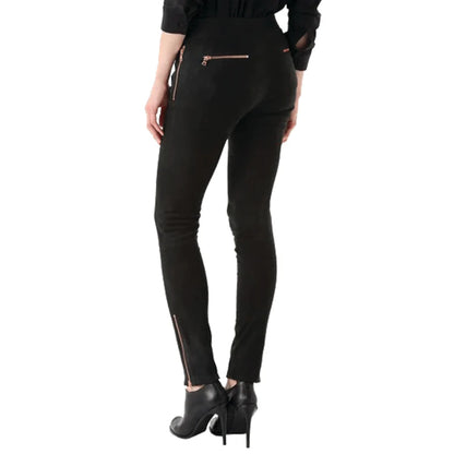 Classic Leather Pants for Confident Modern Women