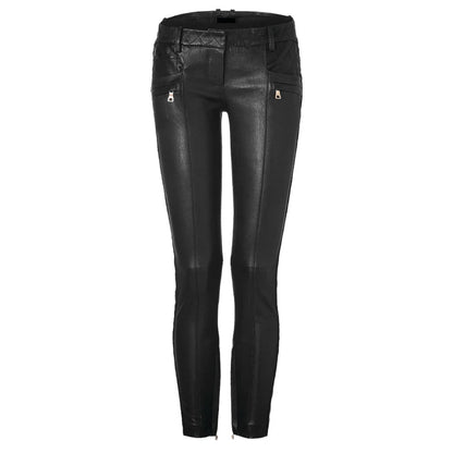 Classic Women's Straight-Leg Leather Pant
