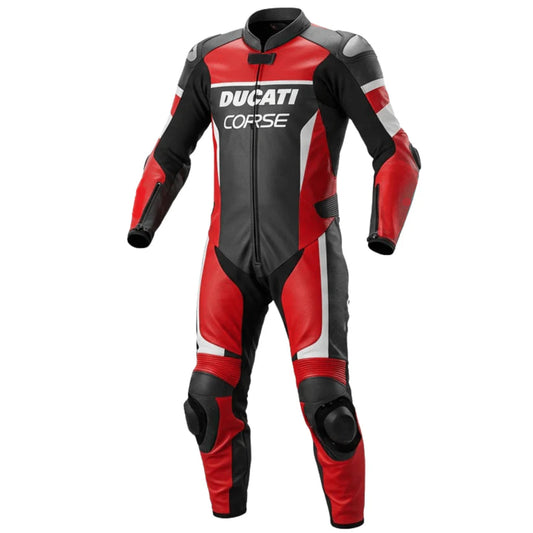 Ducati Corse Leather Motorcycle Racing Suit