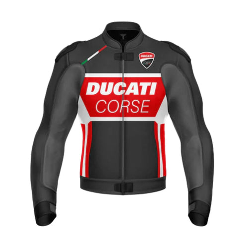 Ducati Leather Motorcycle Jacket