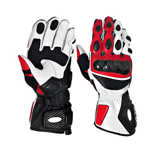 1X Red & White Gloves