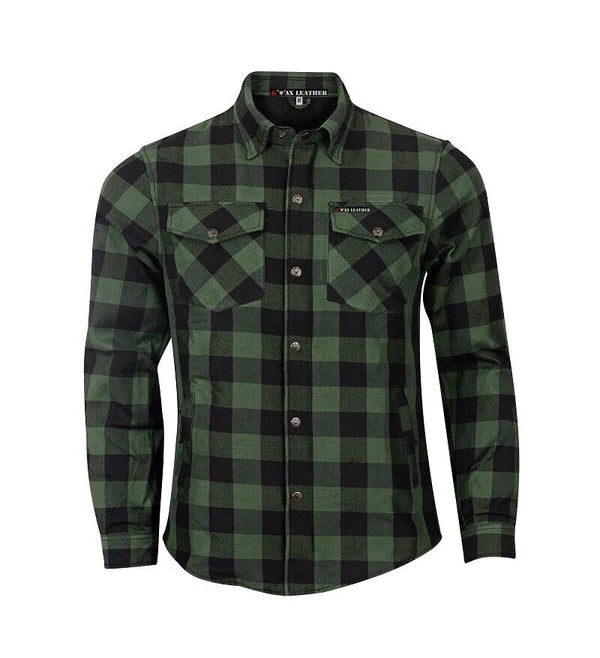 Dark Green Motorcycle Protective Shirt