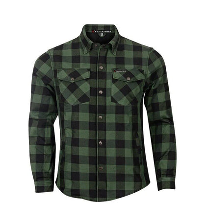 Dark Green Motorcycle Protective Shirt