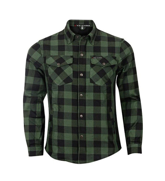 Dark Green Motorcycle Protective Shirt
