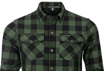 Dark Green Motorcycle Protective Shirt