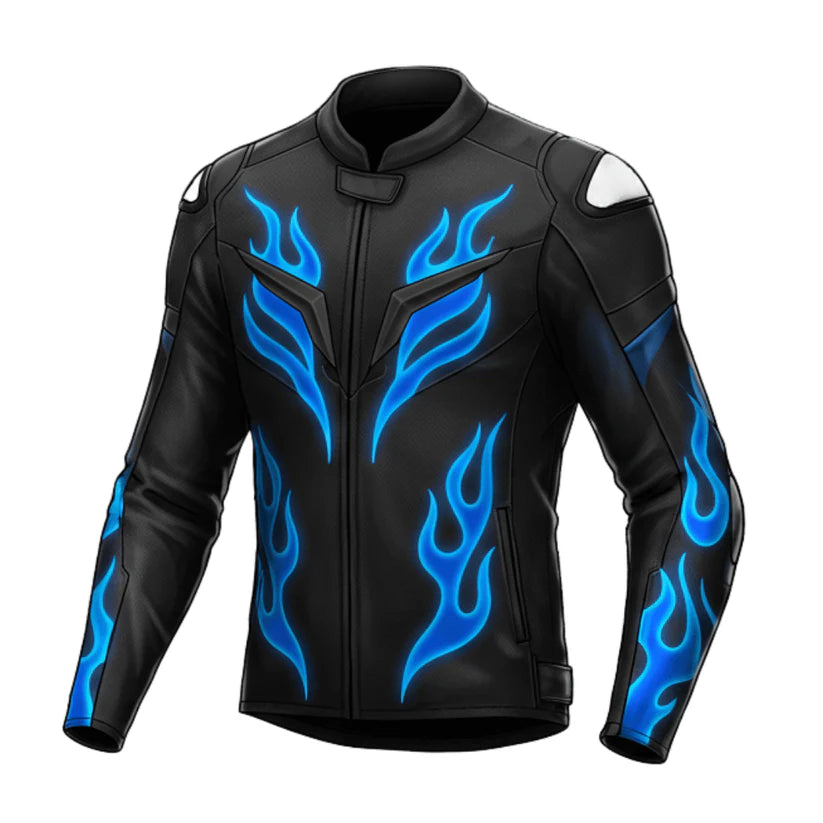 New Leather Motorcycle Jacket