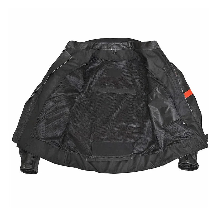 Black Leather Motorcycle Jacket