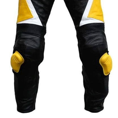 1X Yellow Black Motorcycle Race Suit