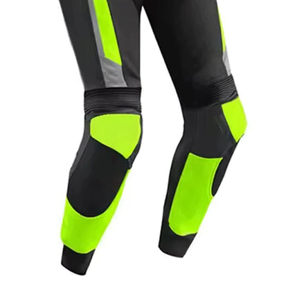 1X Green & Black Motorcycle Race Suit
