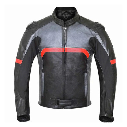 Black Leather Motorcycle Jacket