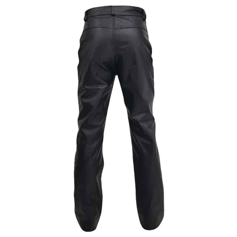 Black pants on a white background
