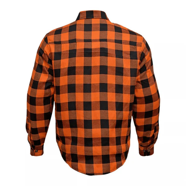Motorcycle Protective Flannel Shirt