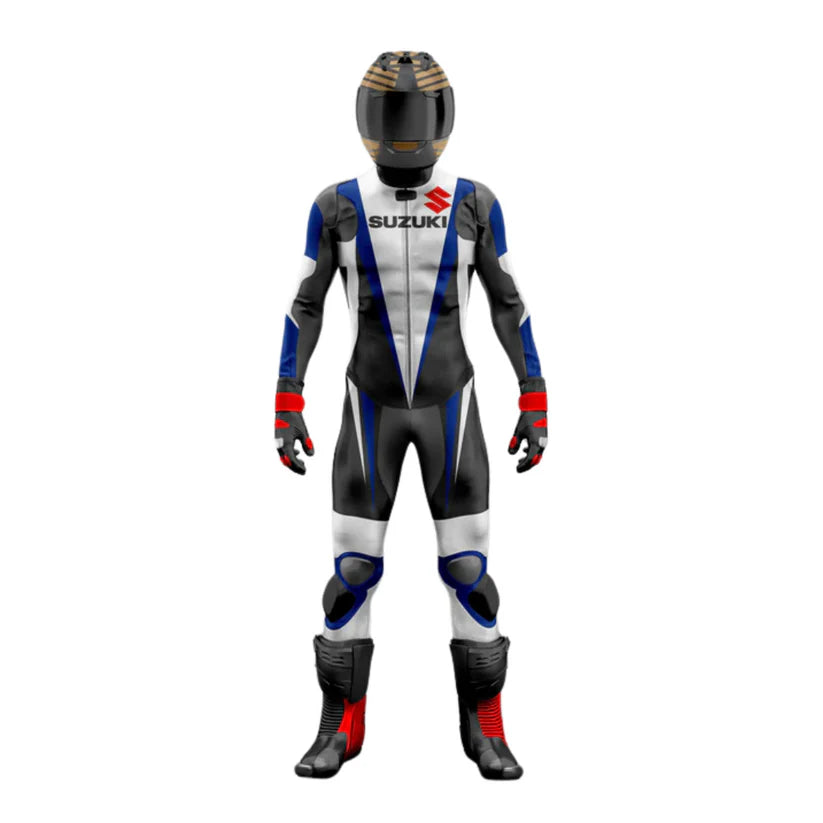 One X Suzuki Motorbike Leather Suit