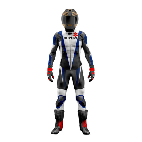 One X Suzuki Motorbike Leather Suit