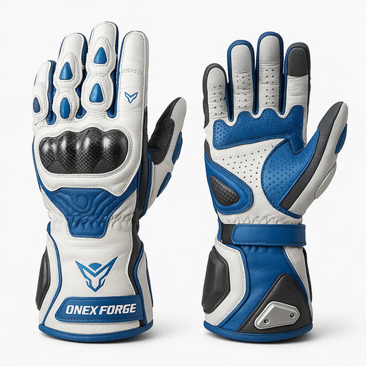 BLUE STRIKE WHITE GLOVES