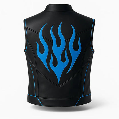 Black Blue Flamecore Vest