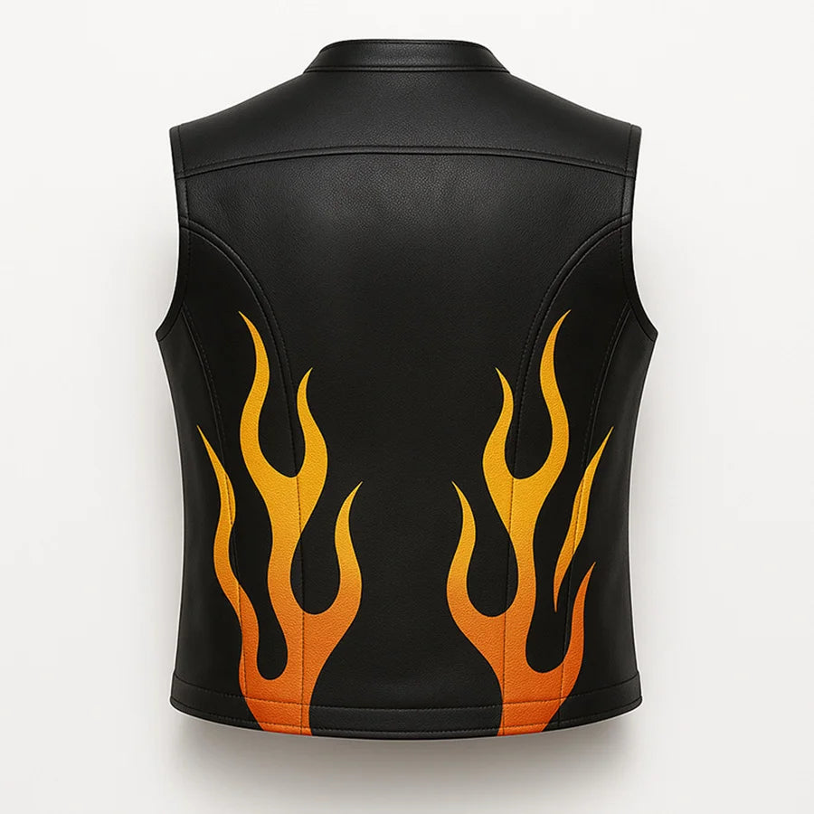 Black Yellow Flamecore Vest