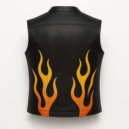 Black Yellow Flamecore Vest