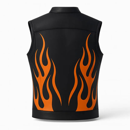 Black Orange Flamecore Vest