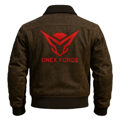Ironclad bold earthy Bomber Jacket