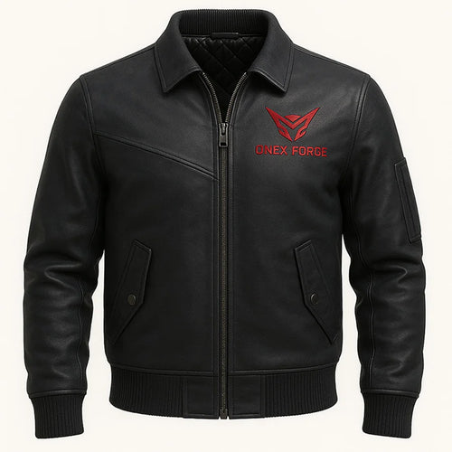 The Ironclad Charcoal Grey Bomber Jacket