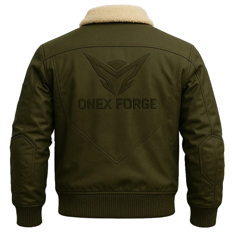Ironclad Deep Olive Green Bomber Jacket