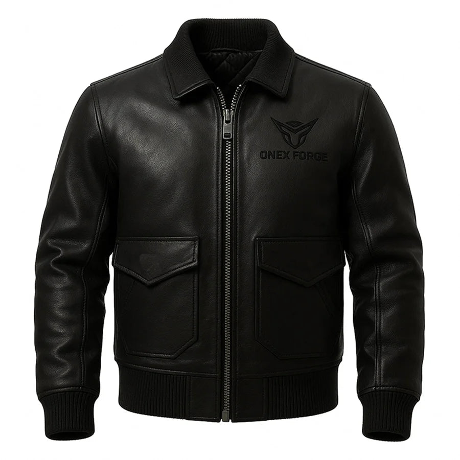 Ironclad Black Bomber Jacket