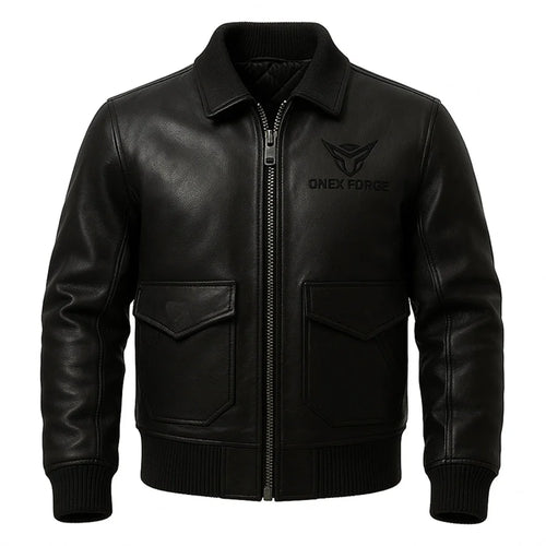 Ironclad Black Bomber Jacket