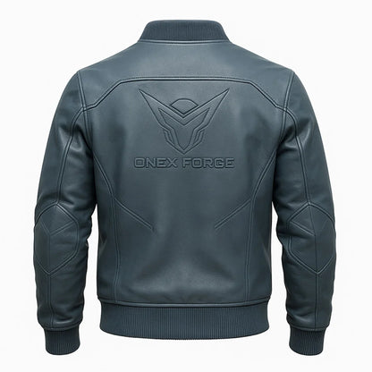 Ironclad Steel Blue Bomber jacket