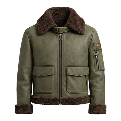 Tactical Shearling Commander Fur Jacket