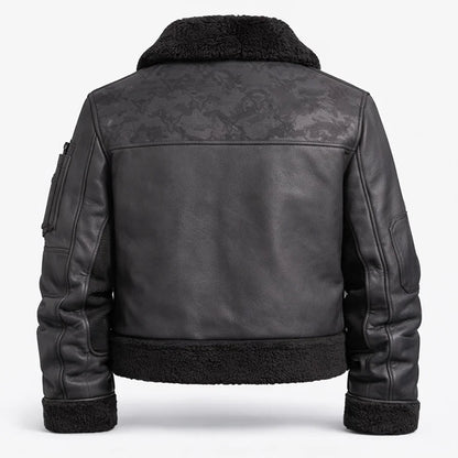 Graphite Ops Fur Jacket