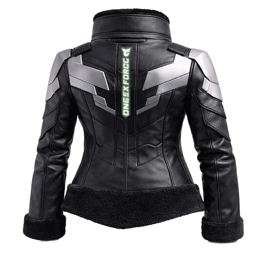 Reflector Armor Fur Jacket