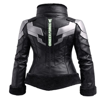 Reflector Armor Fur Jacket