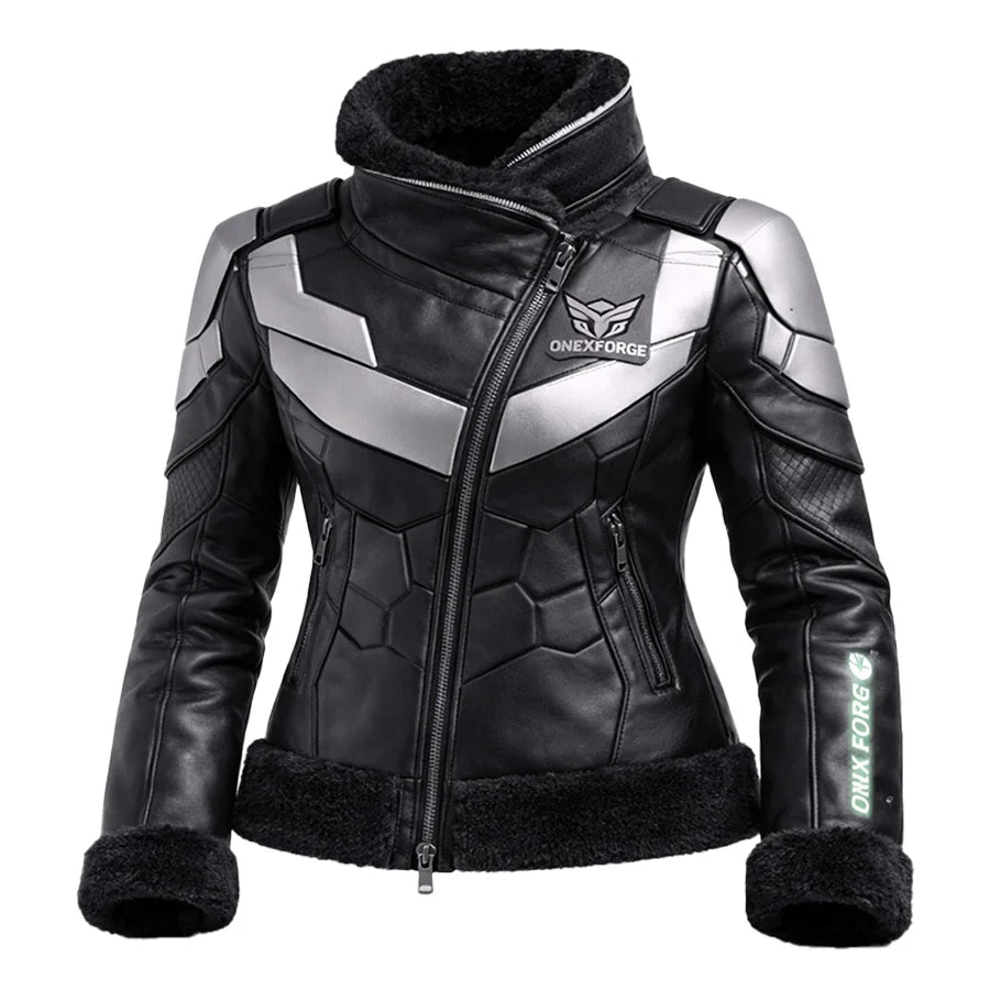 Reflector Armor Fur Jacket